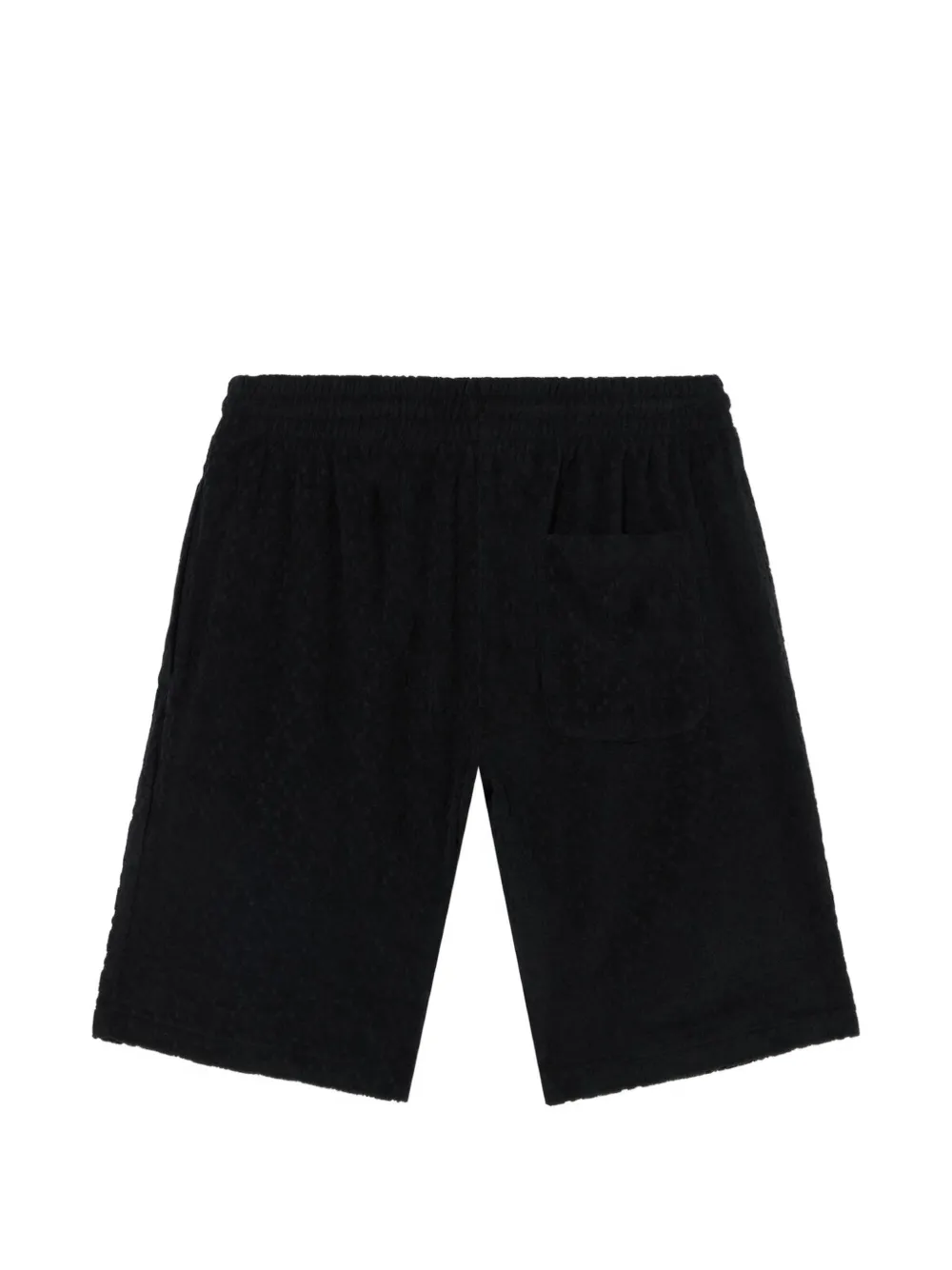Off-White Off Arrow terry shorts Zwart