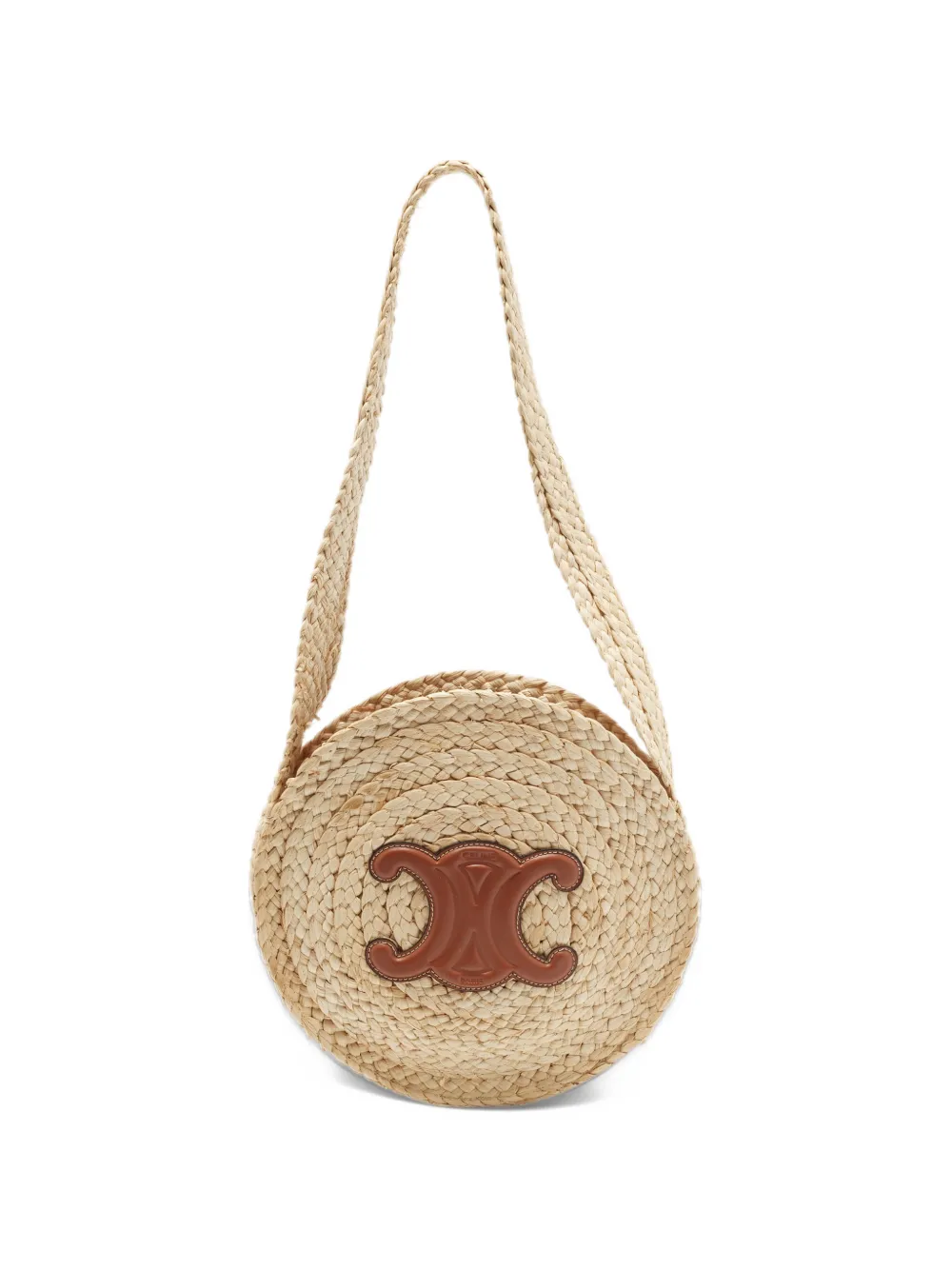 Celine Pre-Owned 2022 Triomphe Panier shoulder bag - Toni neutri