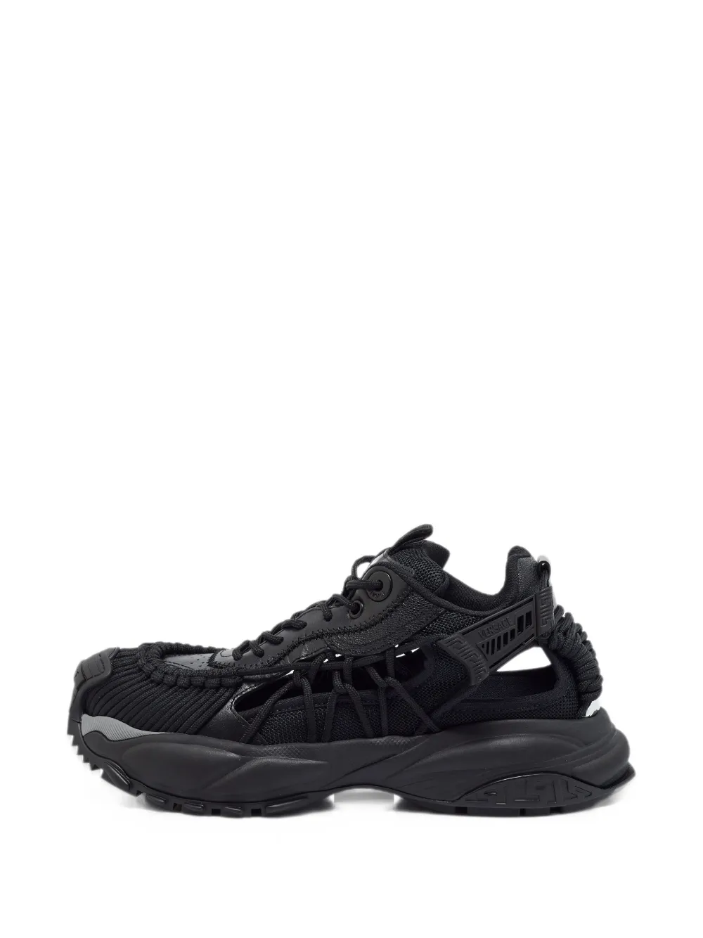 Versace Pre-Owned Mercury パネル スニーカー | ブラック | Image 1