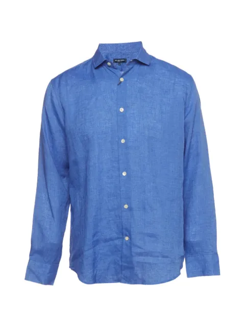 Frescobol Carioca Antonio button-up linen shirt