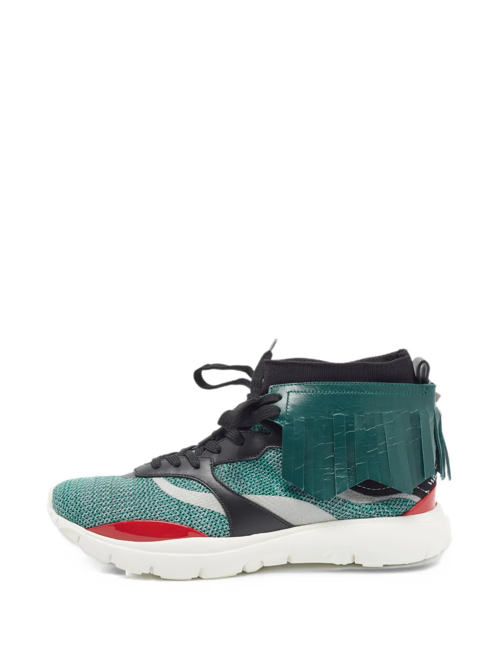 Valentino Garavani Pre-Owned Heroes Tribe high-top sneakers - Verde