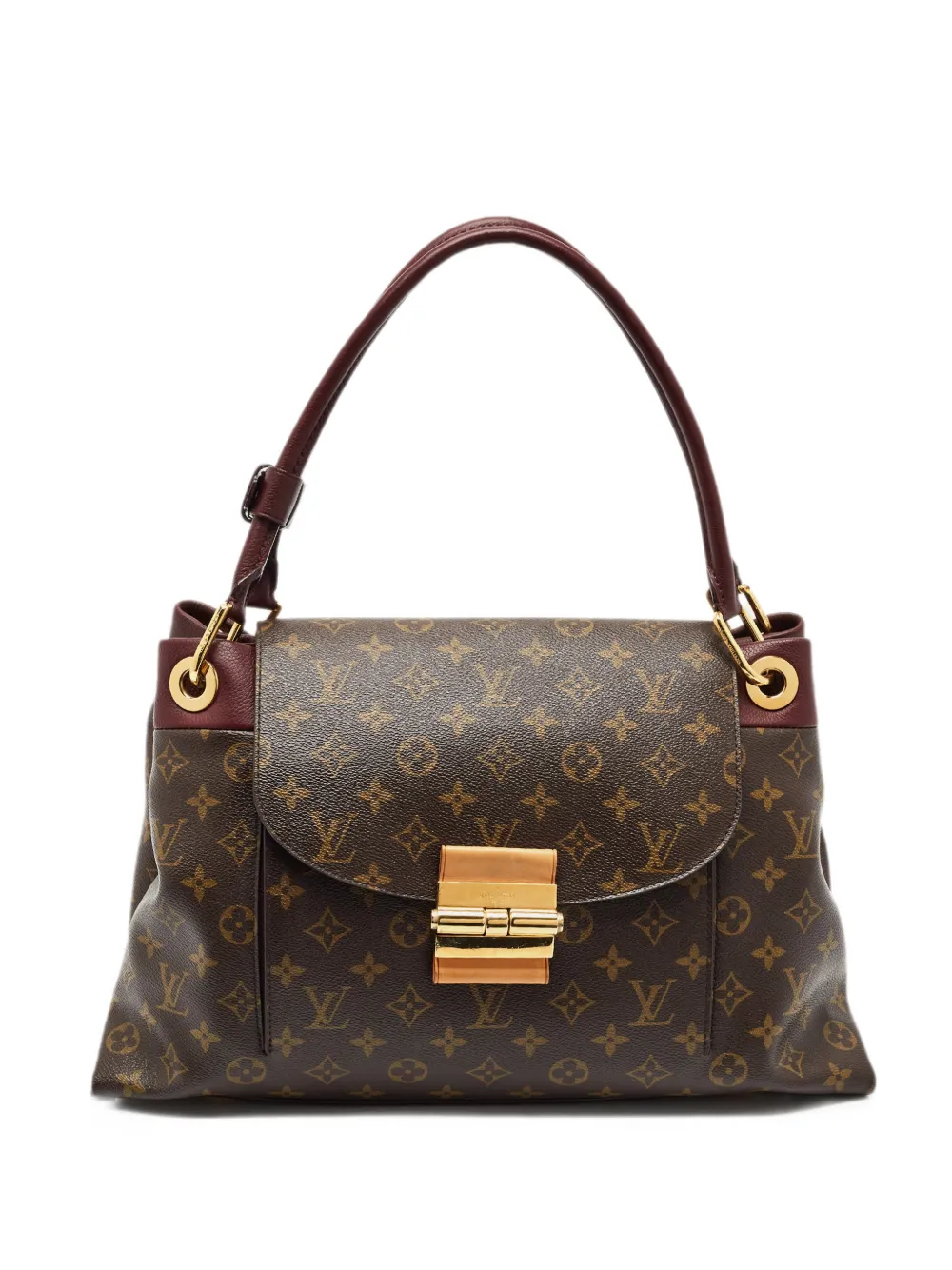 Louis Vuitton Pre-Owned 2012 Olympe Aurore Monogram handbag - Brown