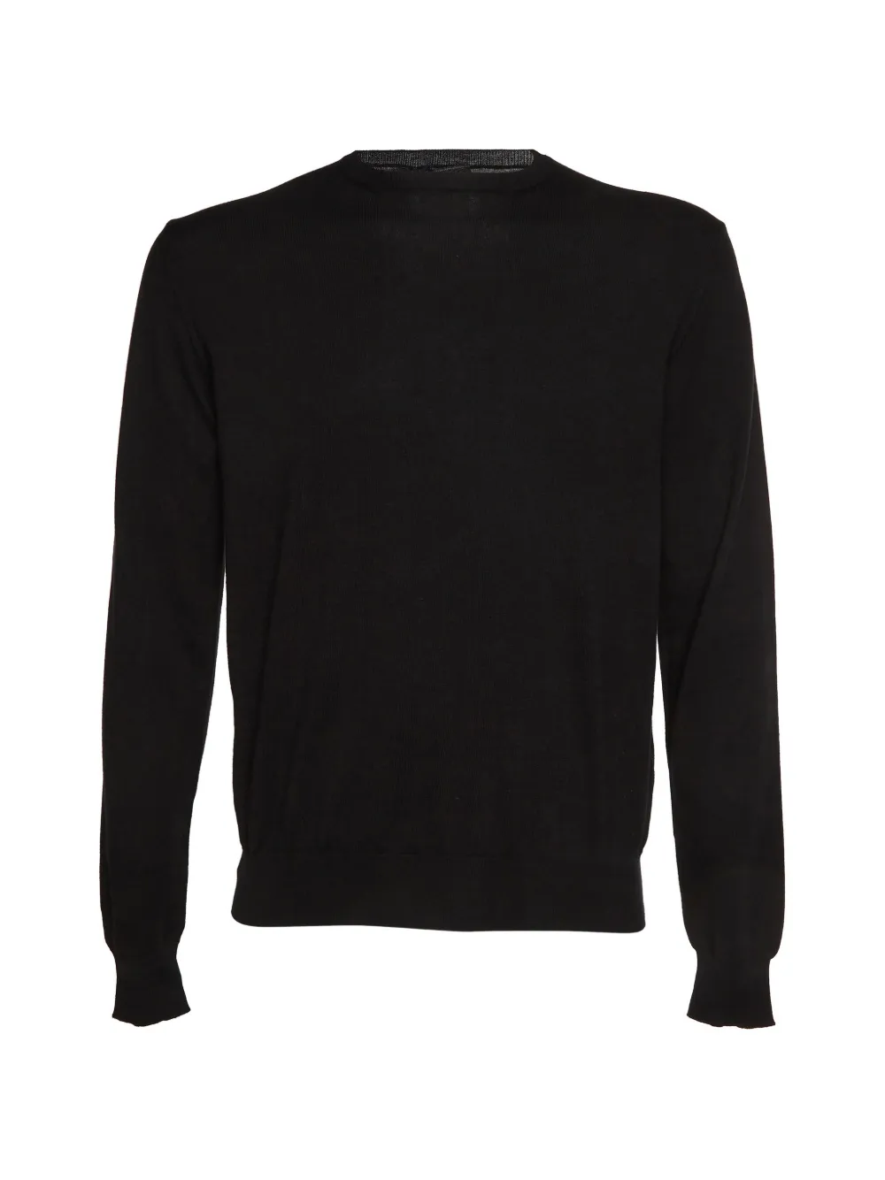 Prada Pre-Owned 2022s crew-neck ribbed-trim sweater - Black