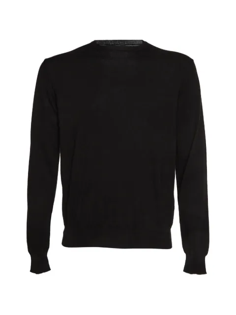 Prada Pre-Owned 2022s crew-neck ribbed-trim sweater