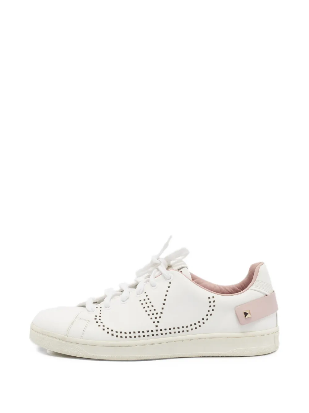Valentino Garavani Pre-Owned Backnet VLogo sneakers - Bianco