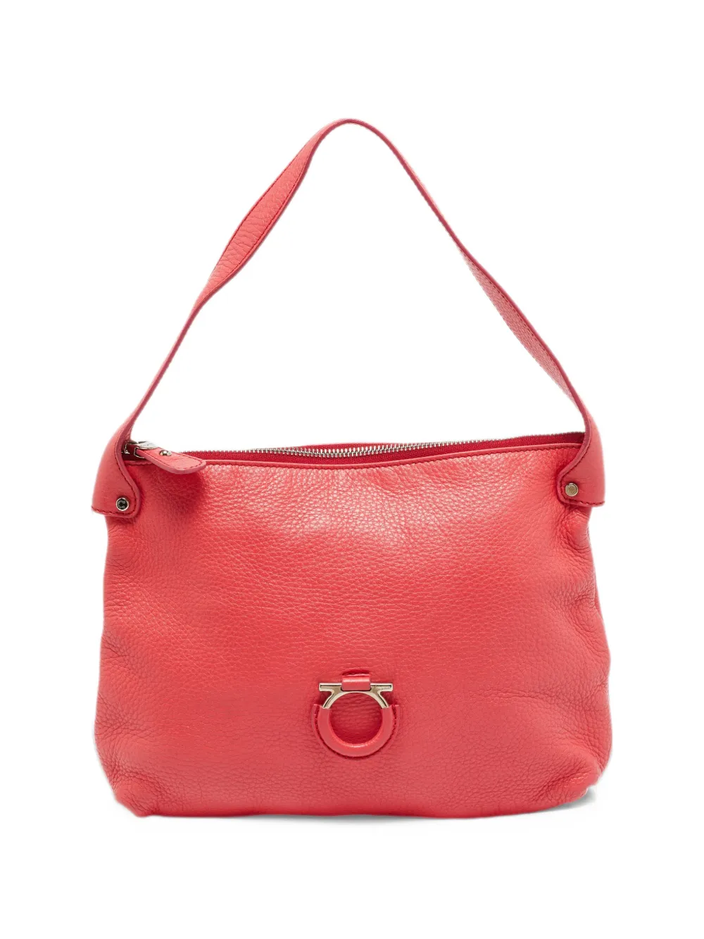 Ferragamo Pre-Owned Gancini shoulder bag - Red