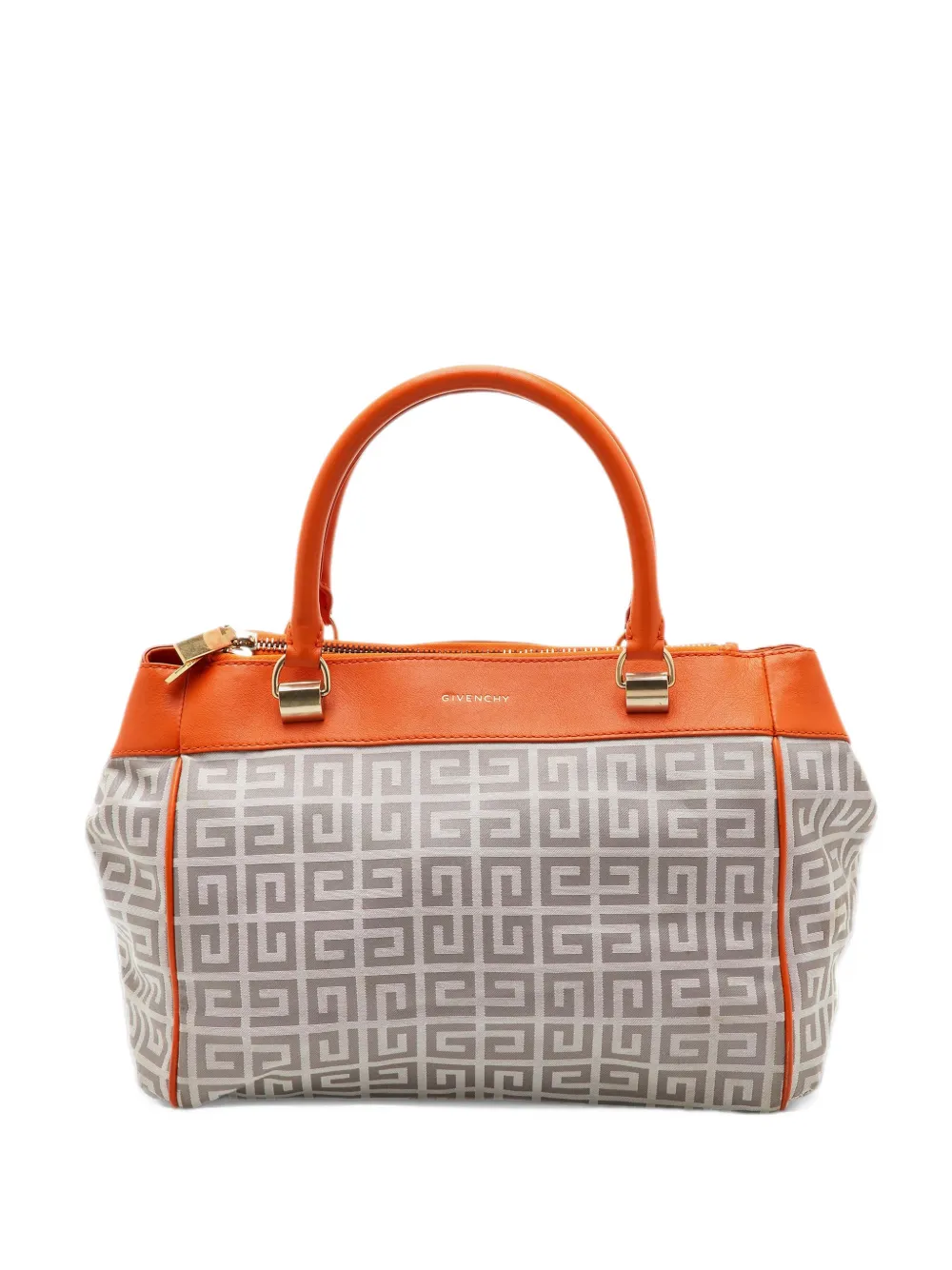 Givenchy Pre-Owned monogram canvas tote bag - Grigio