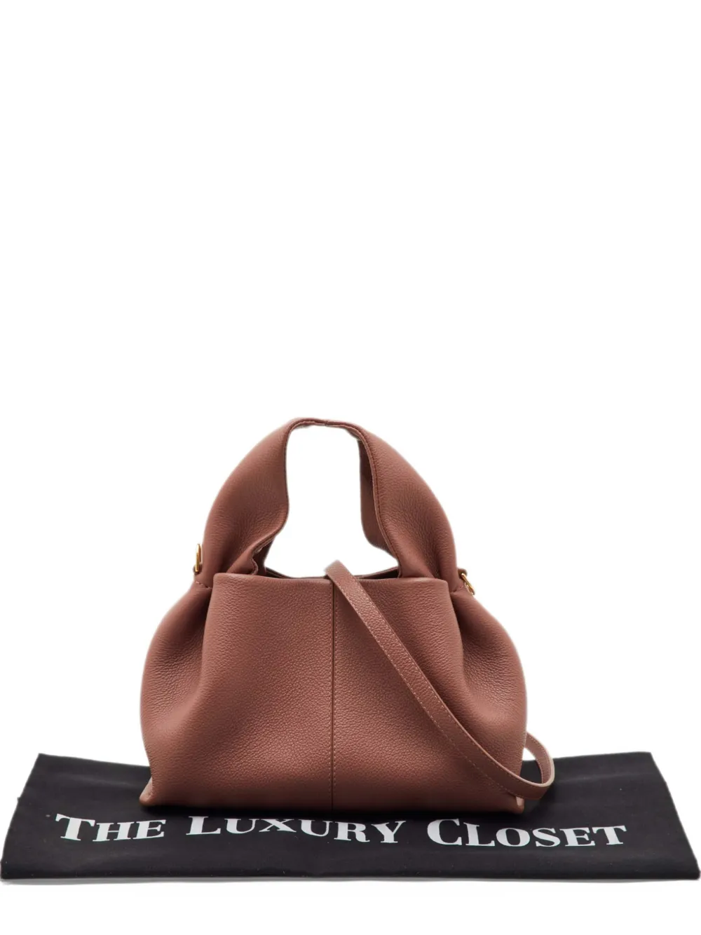 Polène mini Numero Neuf tote bag - Marrone