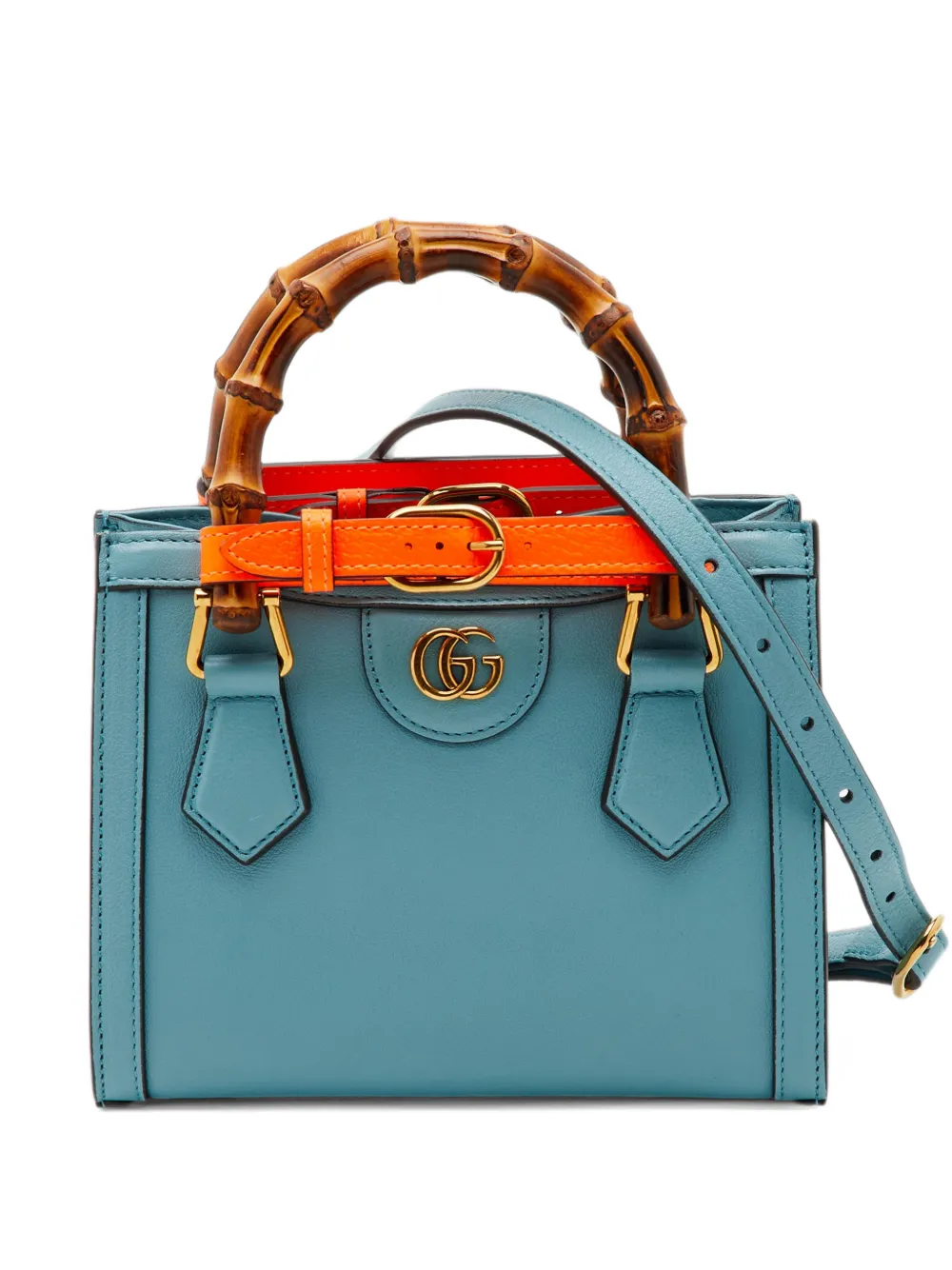 Gucci Pre-Owned mini Diana tote bag - Blu