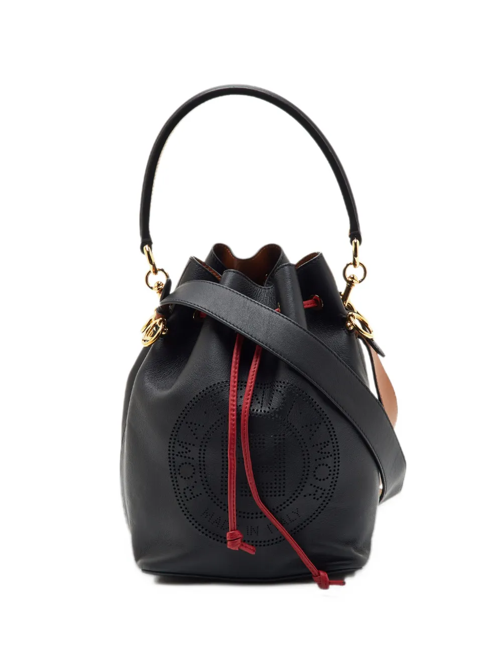Fendi Pre-Owned 2020 Mon Tresor bucket bag - Black