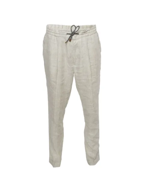 Brunello Cucinelli drawstring trousers