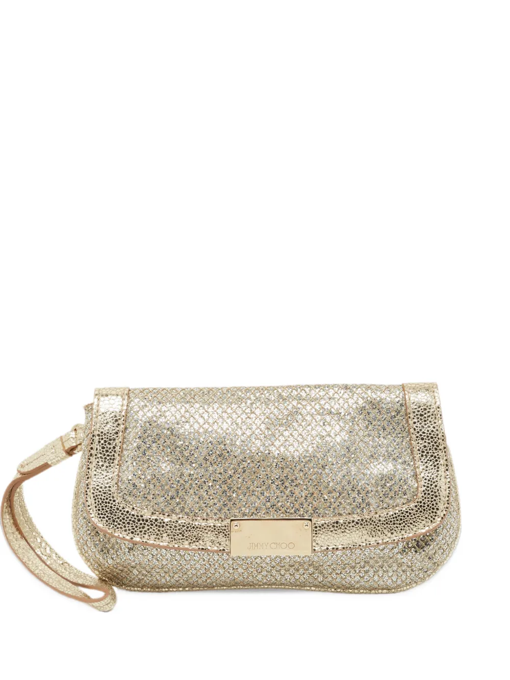 Jimmy Choo Pre-Owned Clutch Zeta - Oro