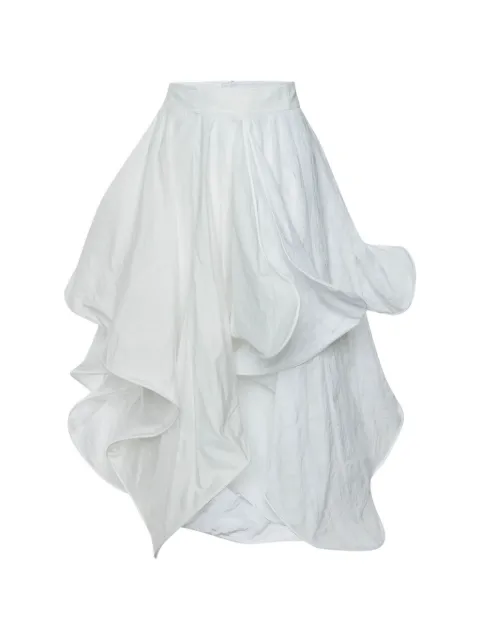 Loewe Pre-Owned spiral midi skirt