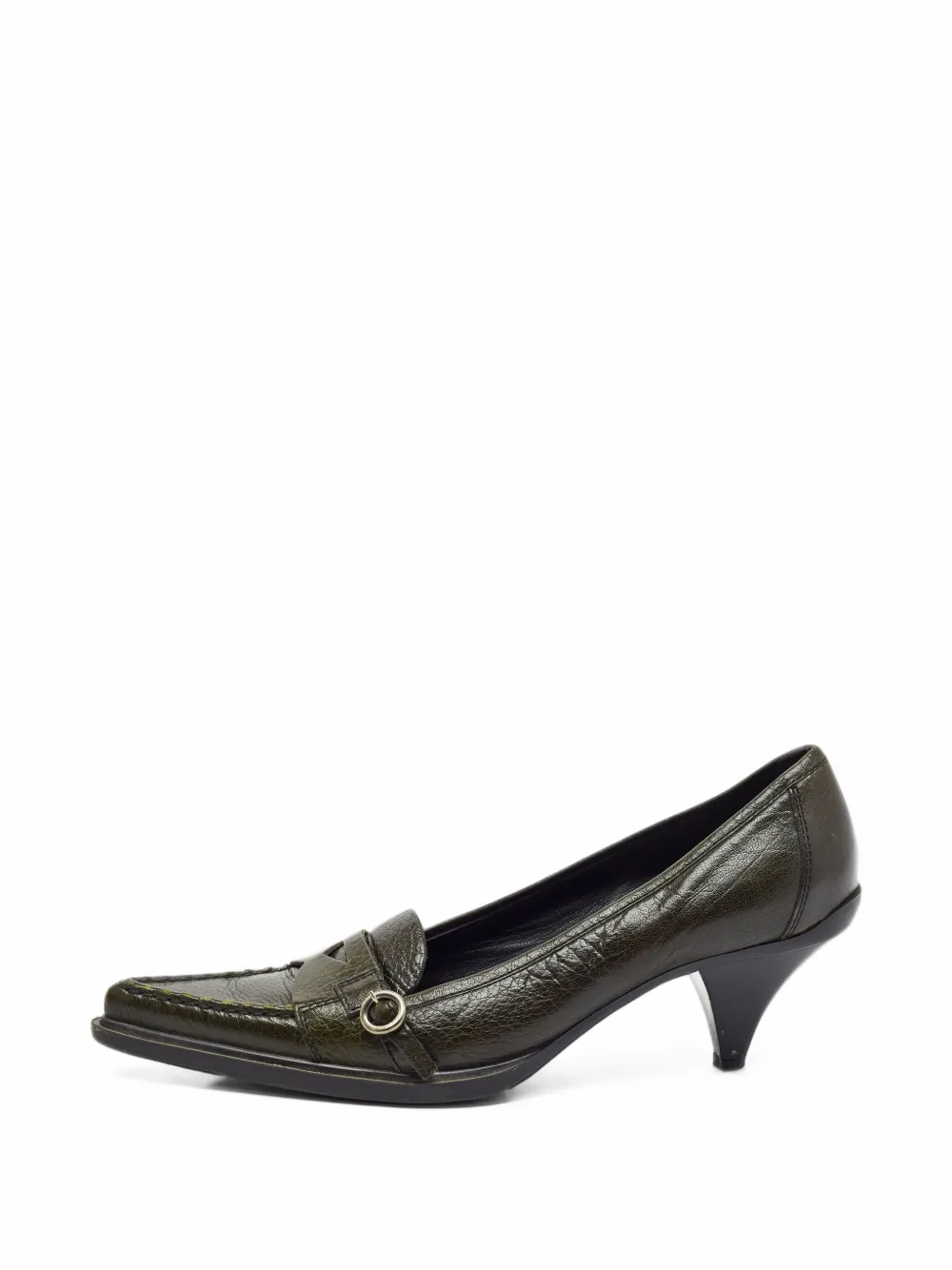 Miu Miu Pre-Owned pointed-toe pumps - Green