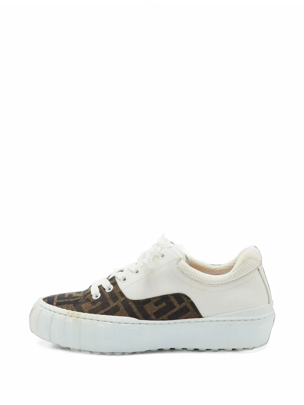 Fendi Pre-Owned Force Zucca sneakers - White