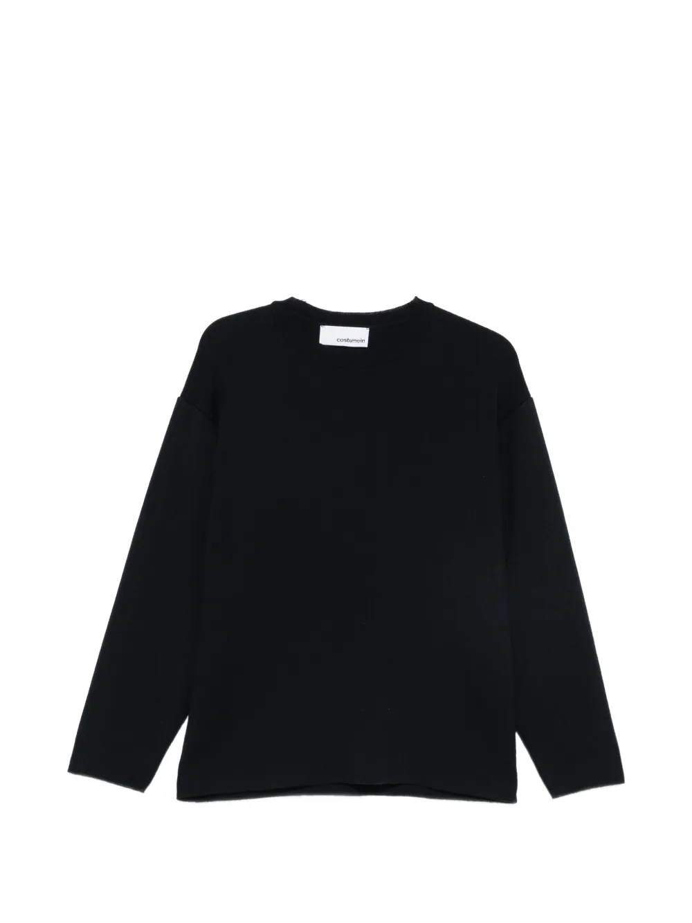 Costumein crew-neck long-sleeve sweater - Bleu Costumein crew-neck long-sleeve sweater - Bleu