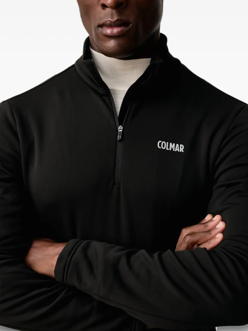 Colmar half-zip ski top Zwart