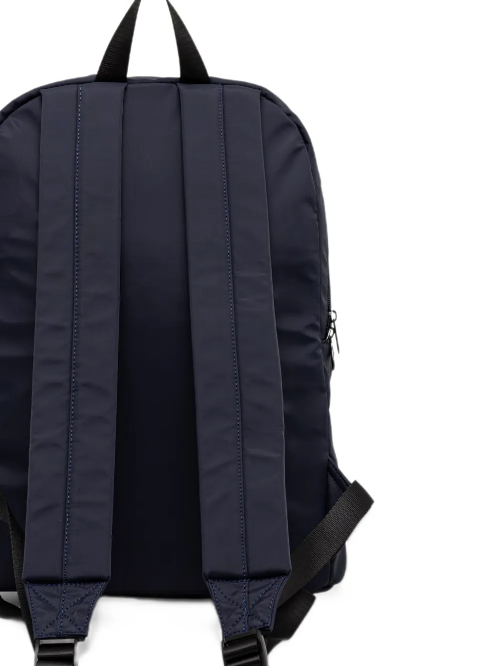 Blauer quilted logo-patch backpack Blauw
