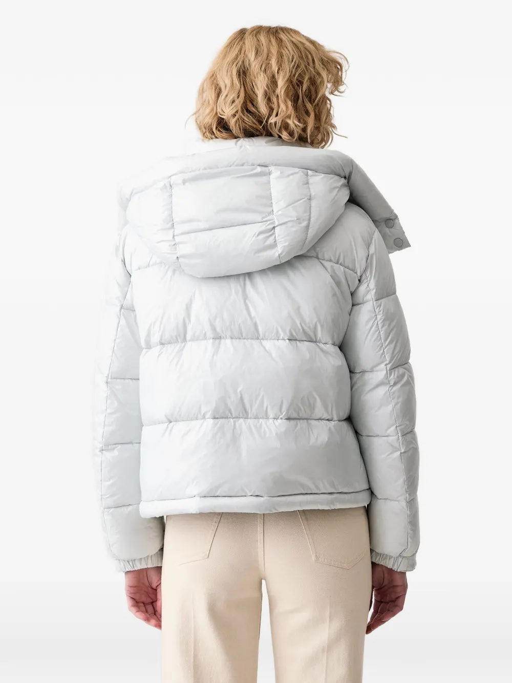 Blauer Gloria quilted Sorona Aura hooded jacket Blauw