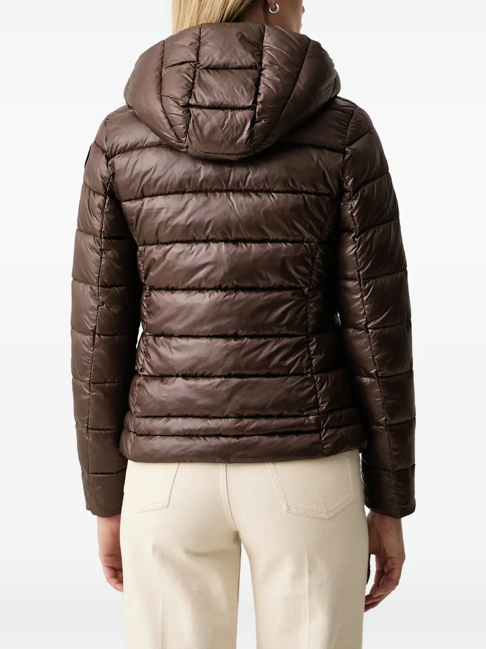 Blauer Caroll quilted hooded padded jacket Bruin