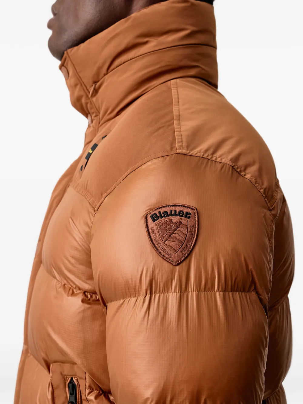 Blauer quilted high-neck jacket Bruin