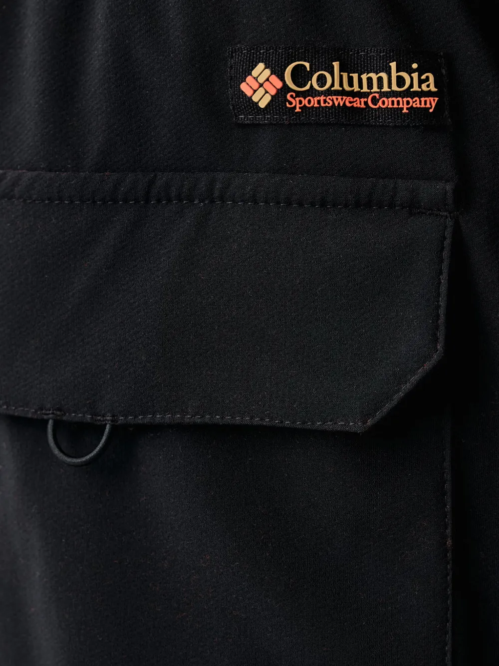 Columbia Sauvie Sky Guide cargobroek met logo-patch Zwart