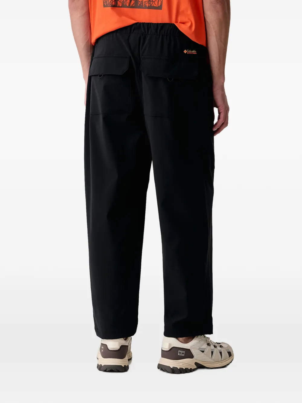 Columbia Sauvie Sky Guide cargobroek met logo-patch Zwart