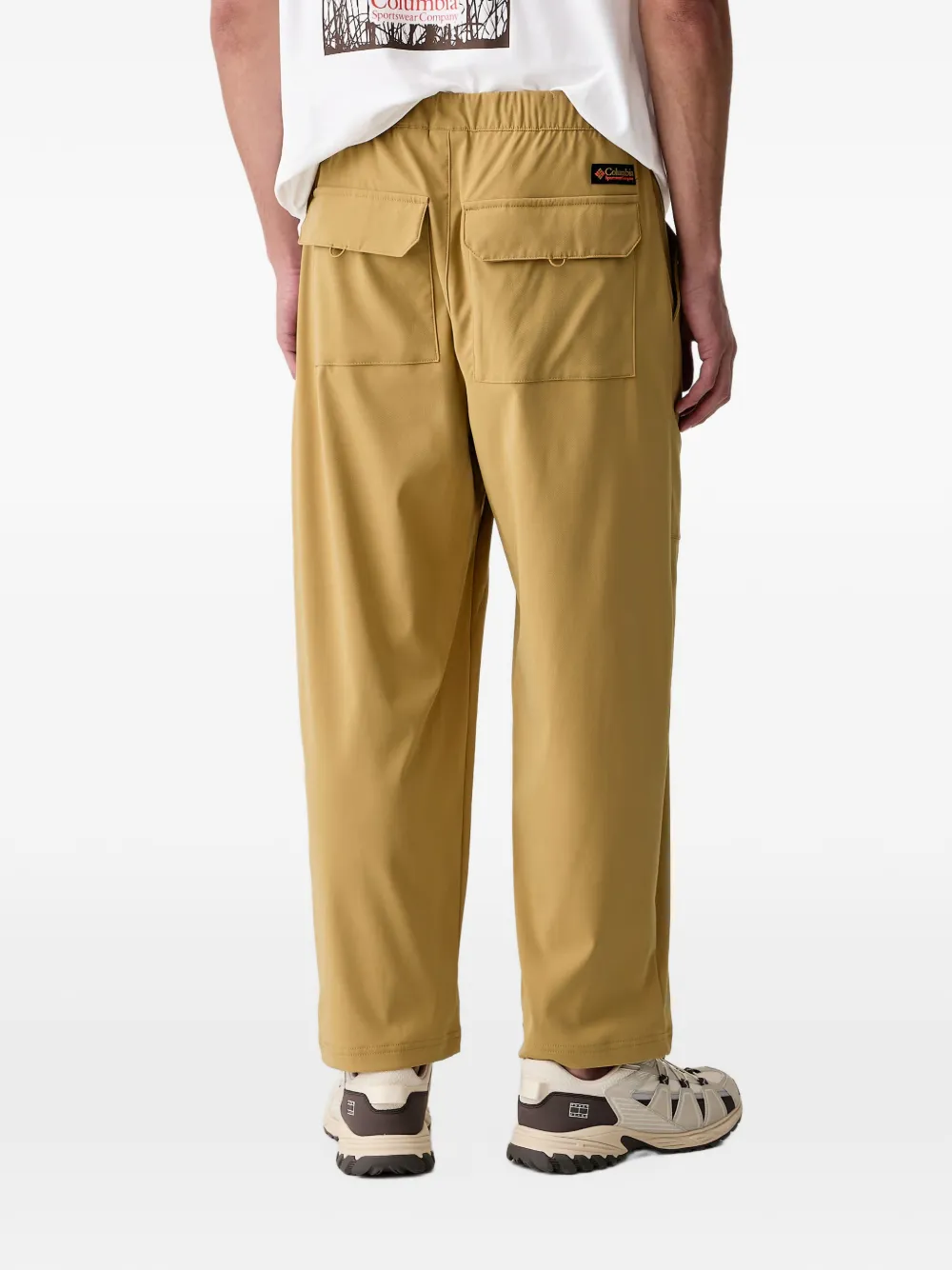 Columbia Sauvie Sky Guide broek met vlakken en logo-patch Geel