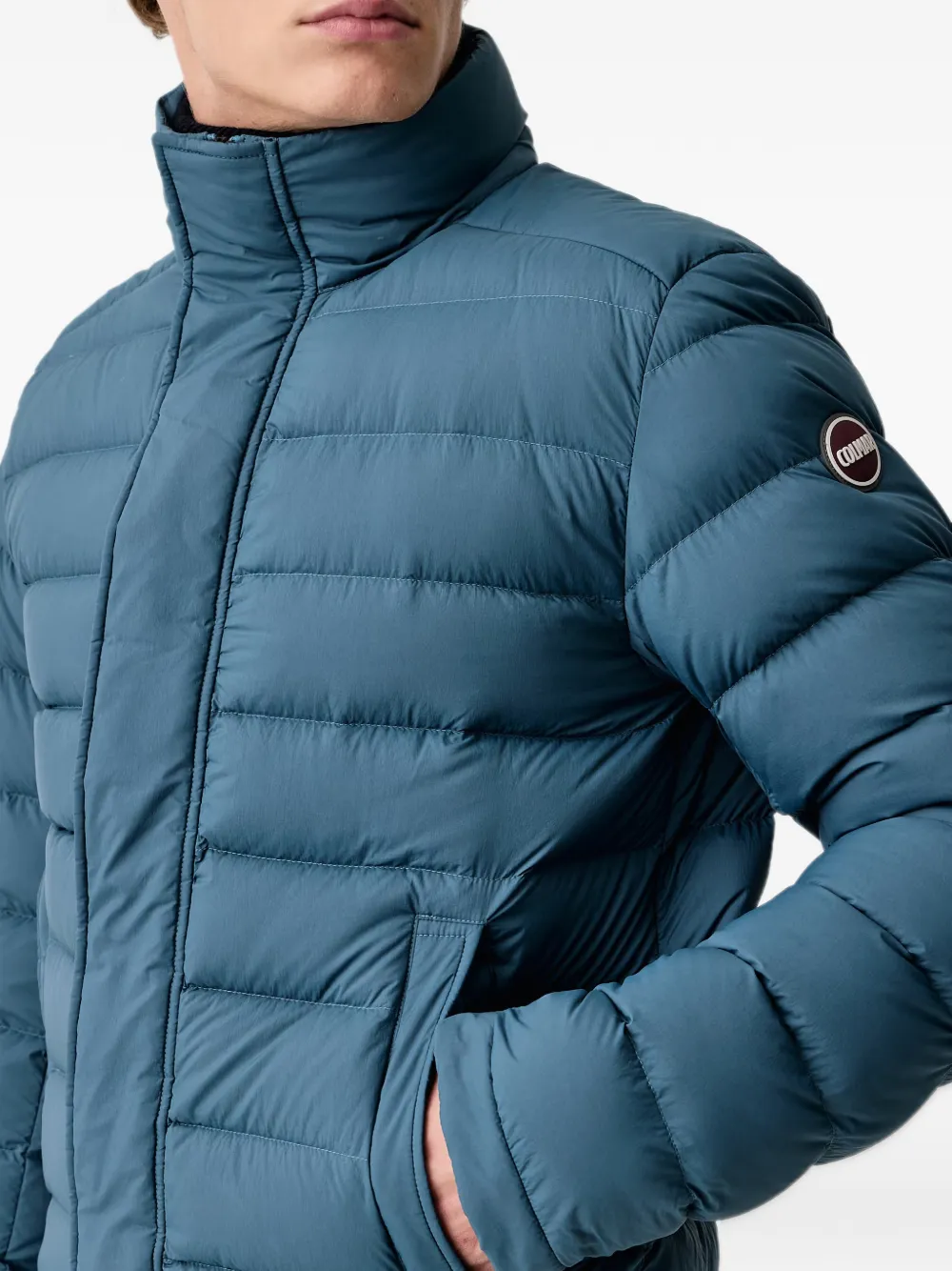 Colmar quilted puffer jacket Blauw