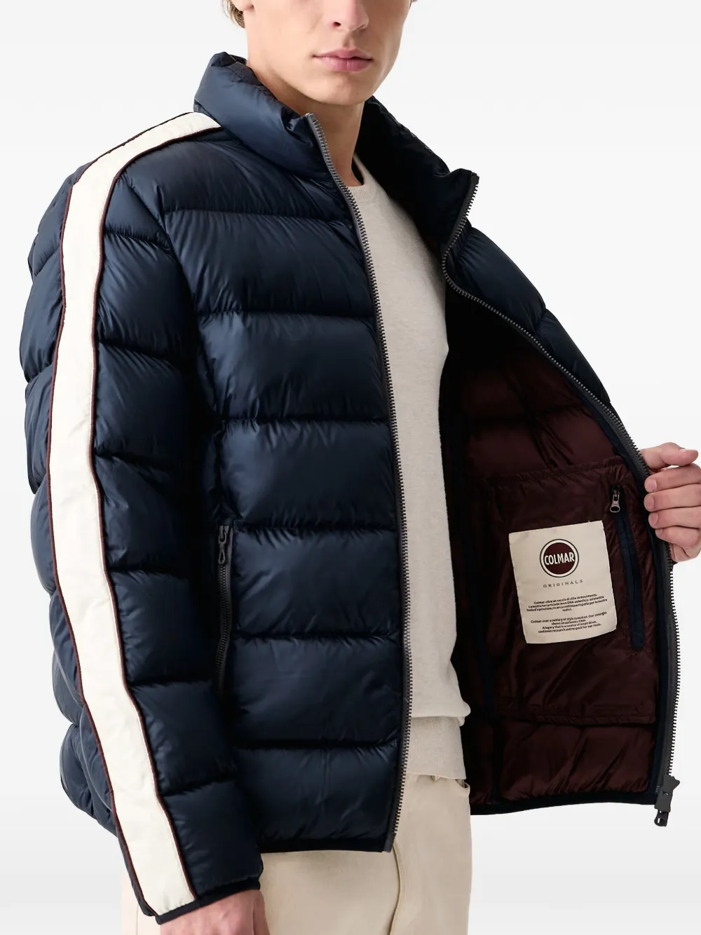 Colmar Heritage down jacket Blauw