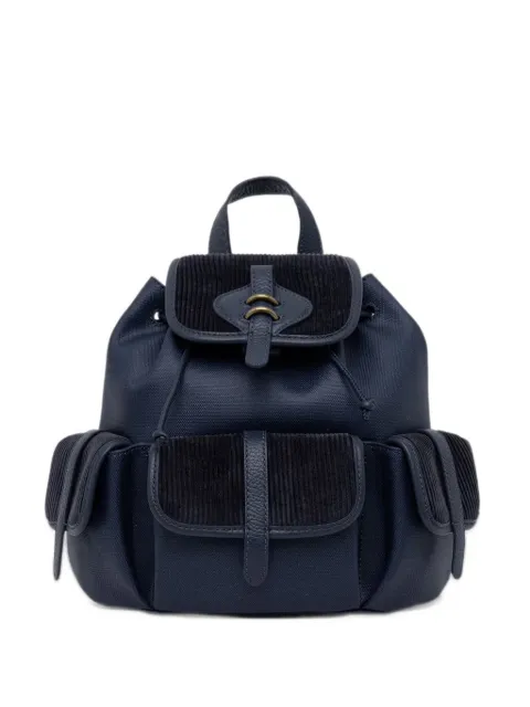 Coccinelle medium Mavery leather-trimmed backpack