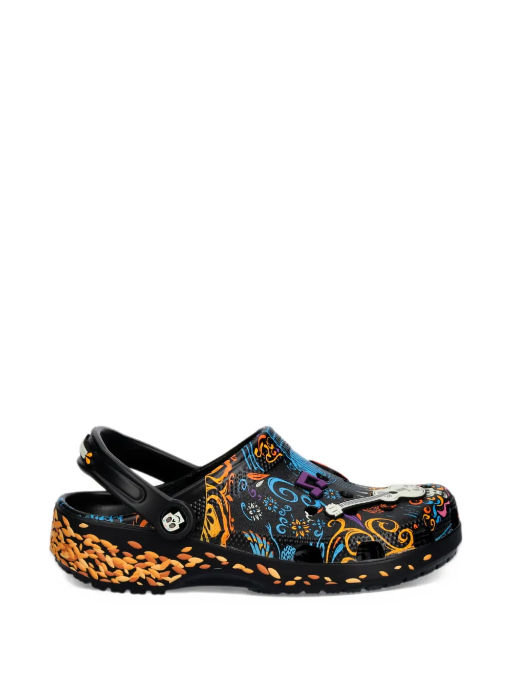 Crocs x Disney Pixar Coco graphic-print Jibbitz-embellished mules - Nero