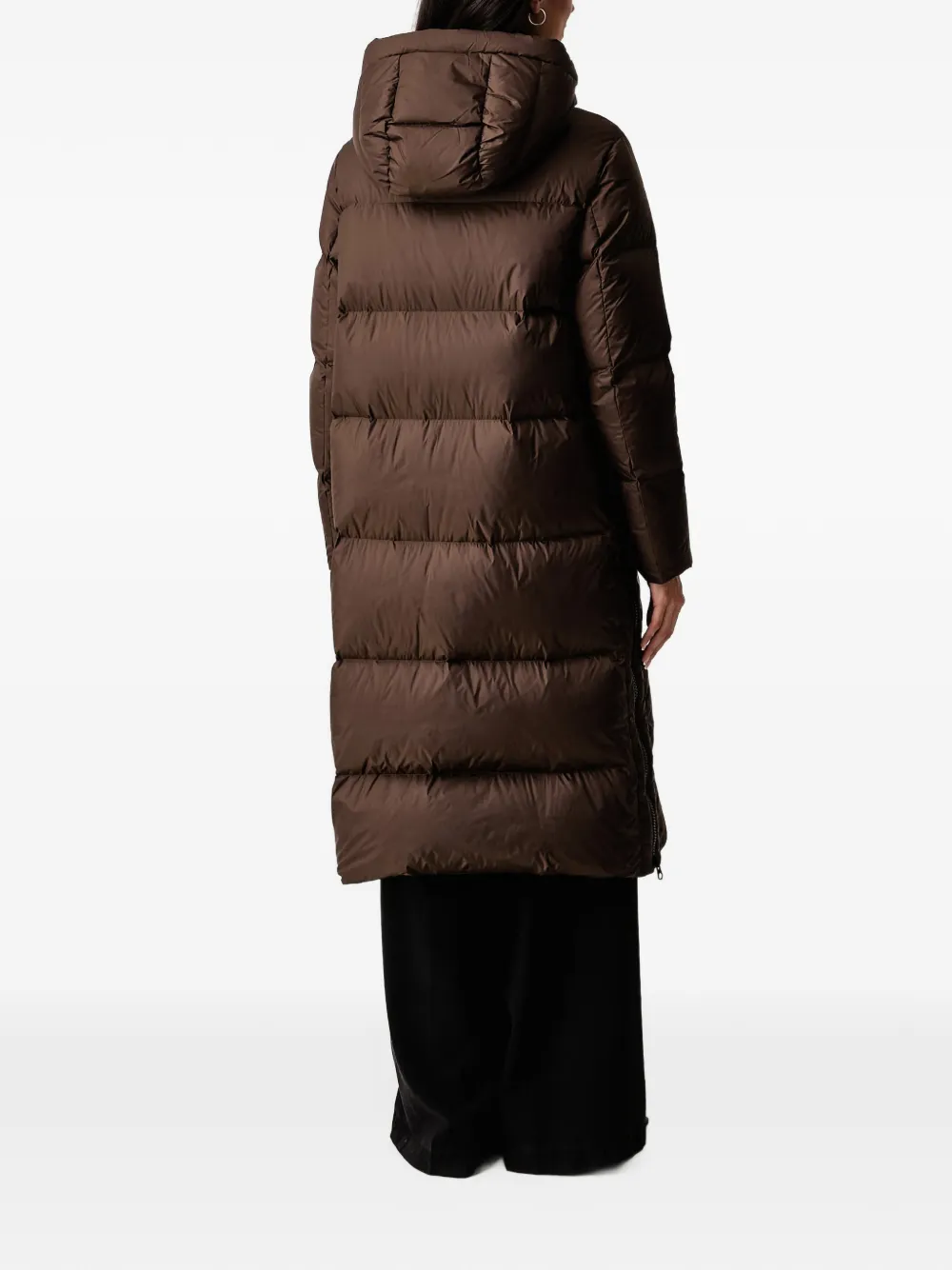 Blauer Celia hooded coat Bruin