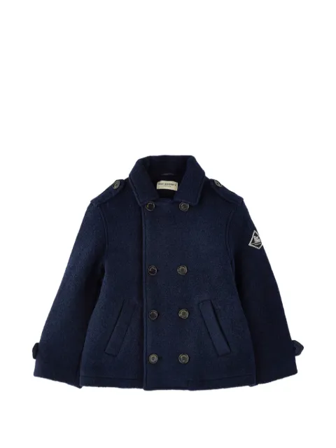 Roy Rogers Kids double-breasted wool pea coat