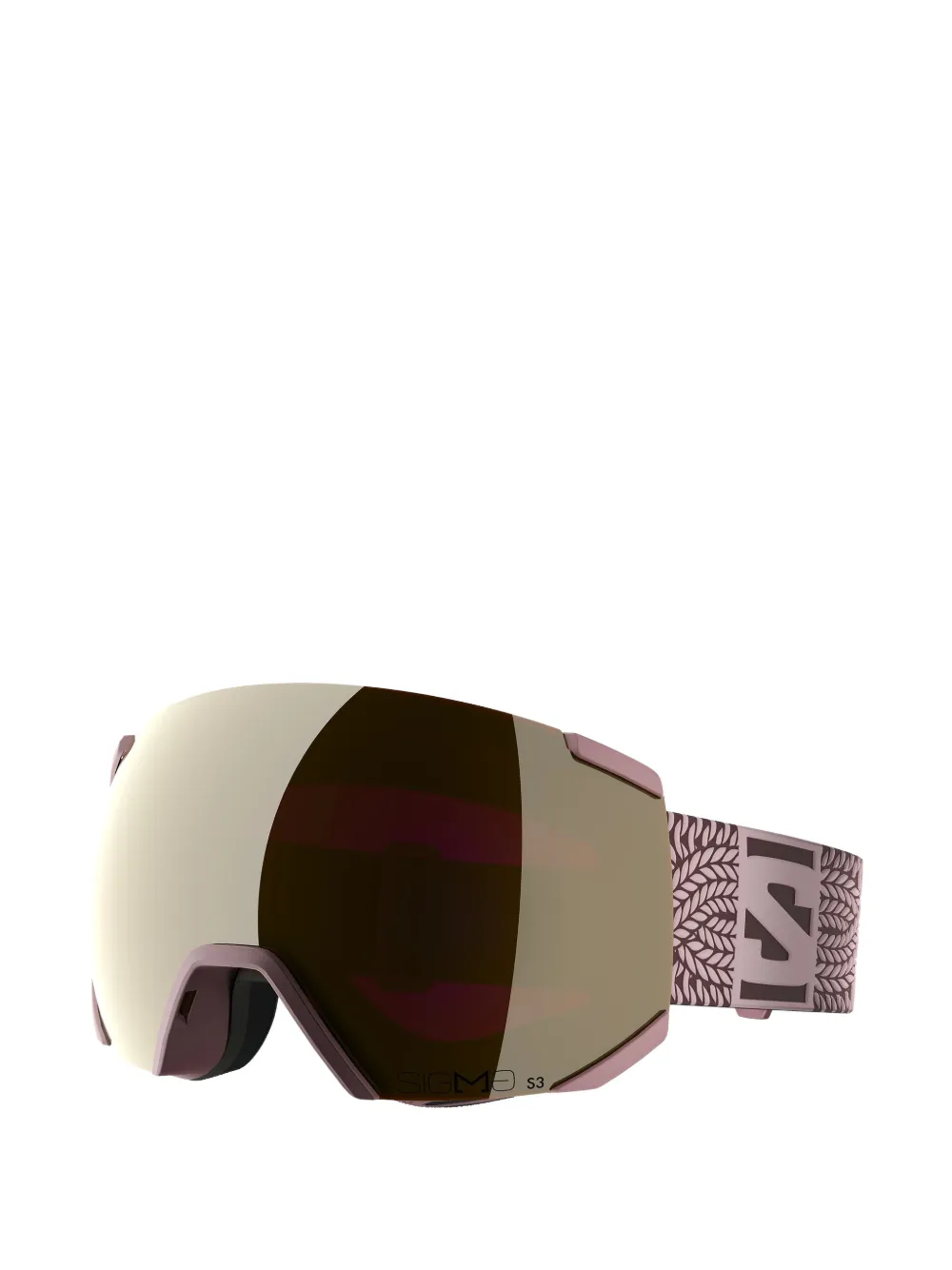 Salomon Radium Sigma snow goggles Roze