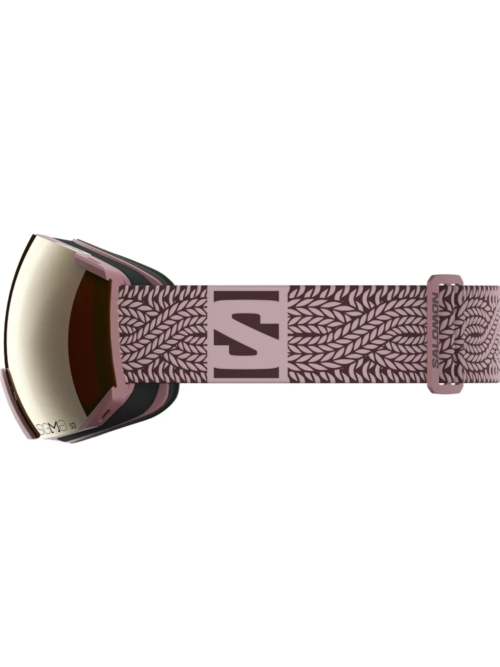 Salomon Radium Sigma snow goggles Roze