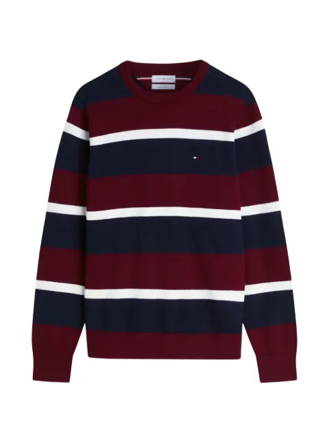 Tommy Hilfiger 条纹圆领卫衣