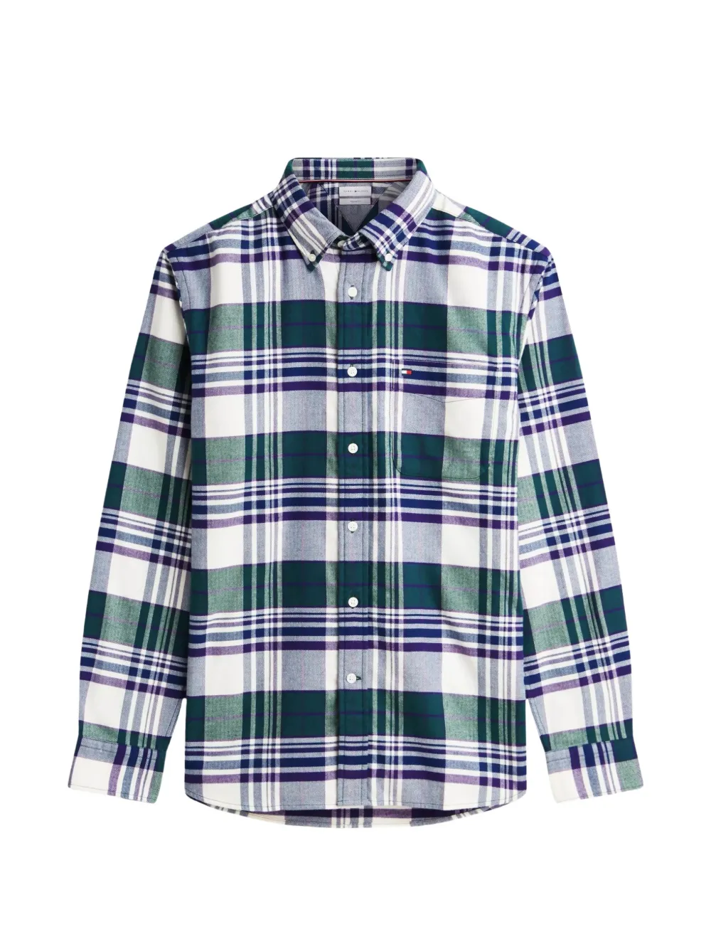 Tommy Hilfiger チェック シャツ | ホワイト | Image 1