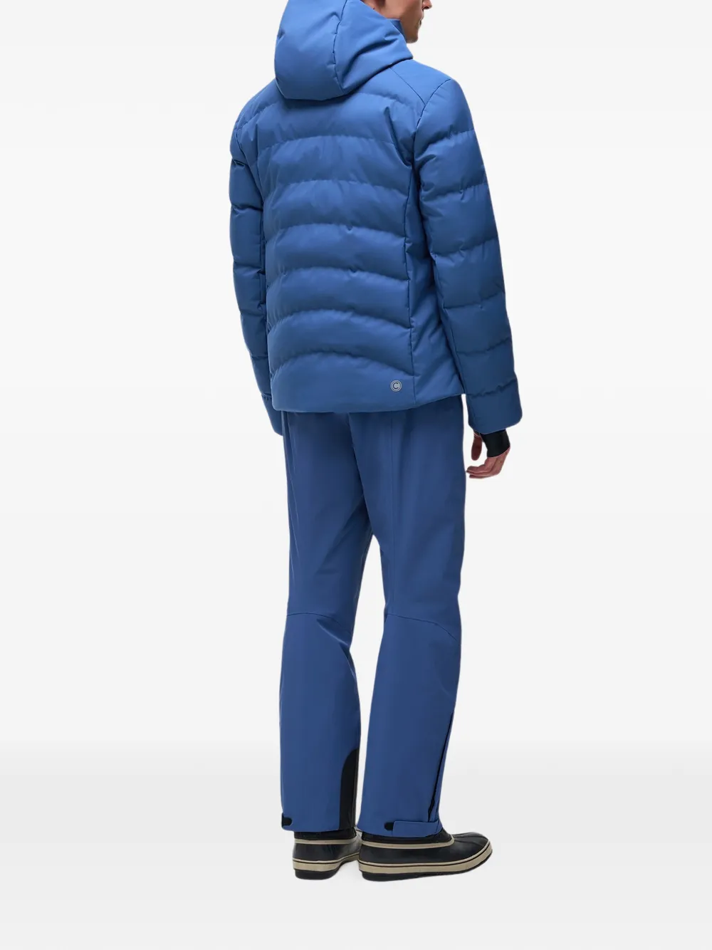 Colmar Easy On quilted hooded ski jacket Blauw
