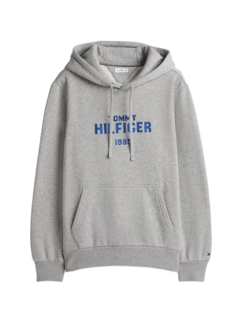 Tommy Hilfiger logo-print drawstring hoodie