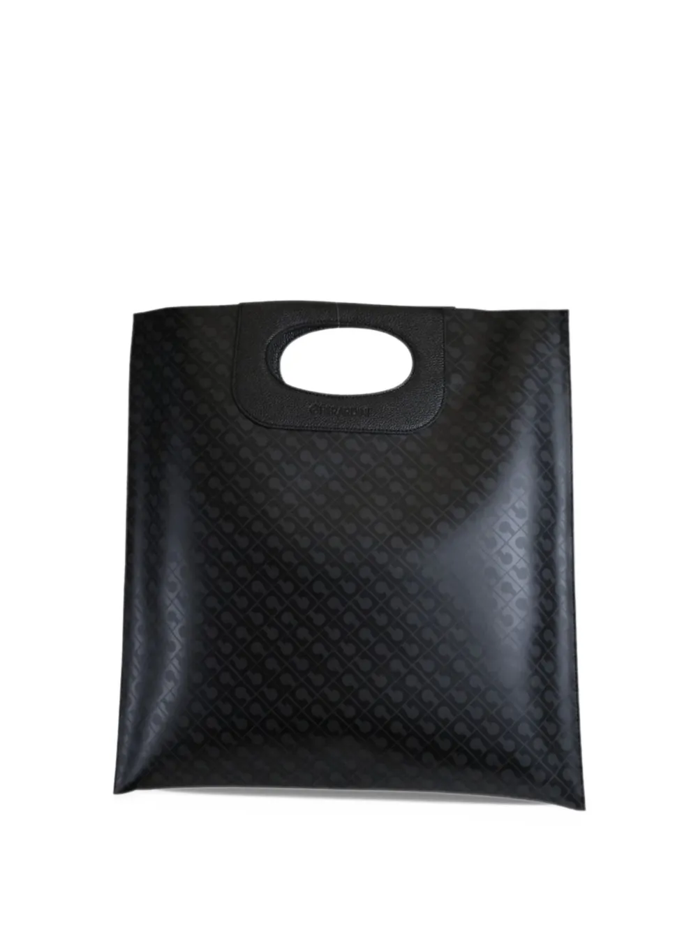 Gherardini Piattina monogram tote bag Zwart