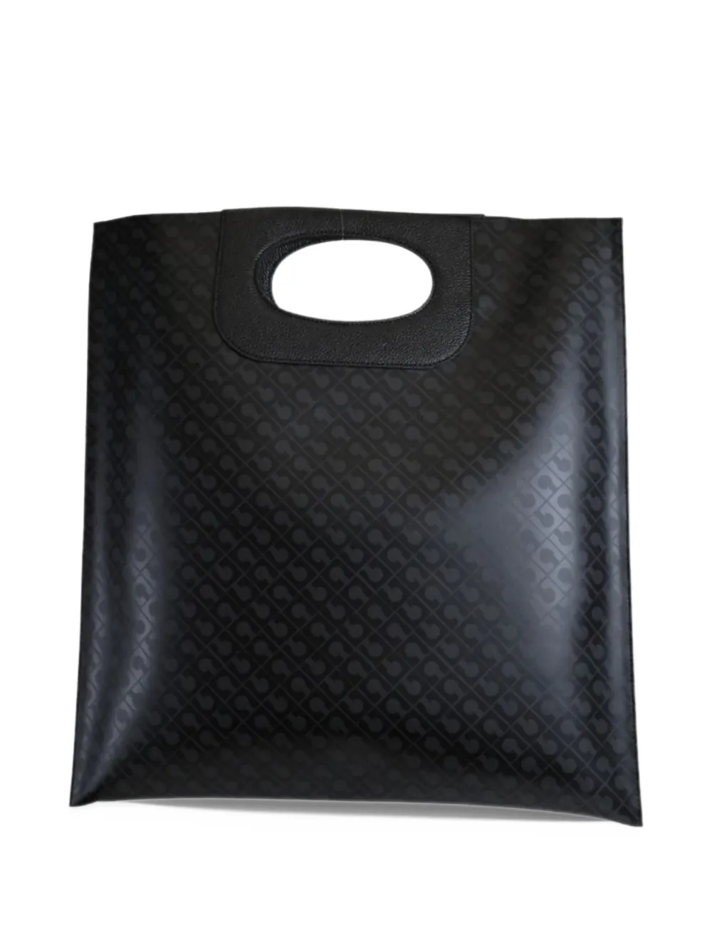 Gherardini Piattina monogram tote bag Zwart