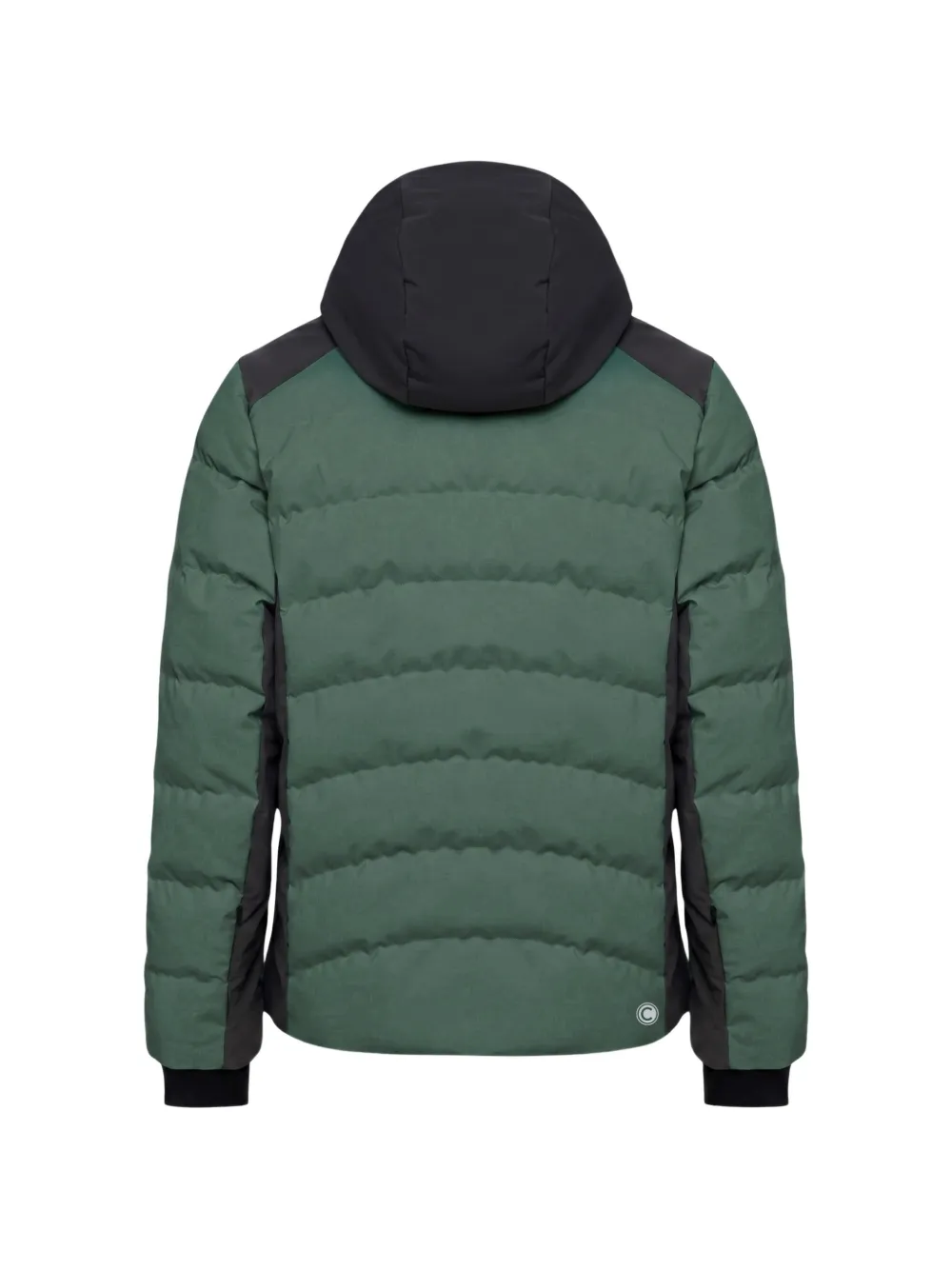 Colmar Easy On quilted hooded ski jacket Groen