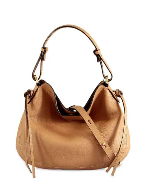 LORISTELLA Carola grained leather tote bag