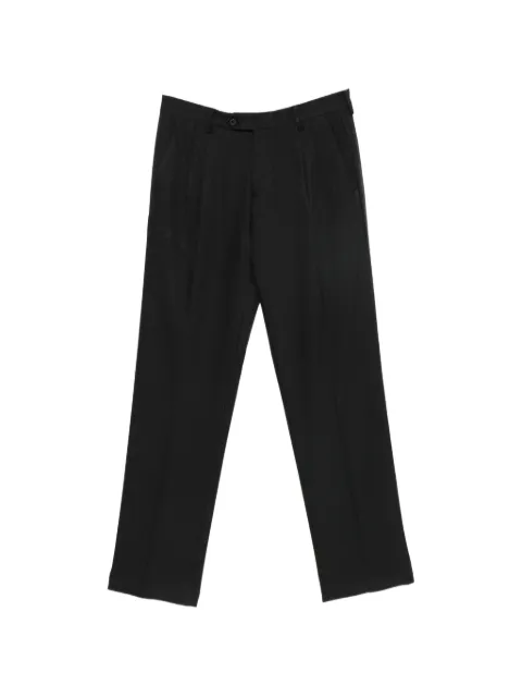 officina sartoriale pleated straight-leg trousers