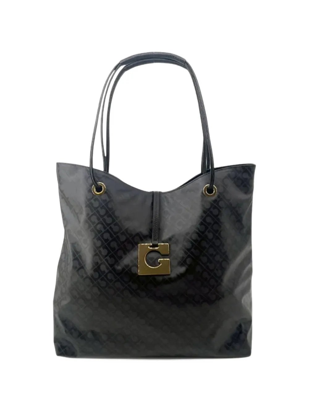 Gherardini Borsa a spalla con monogramma - Nero