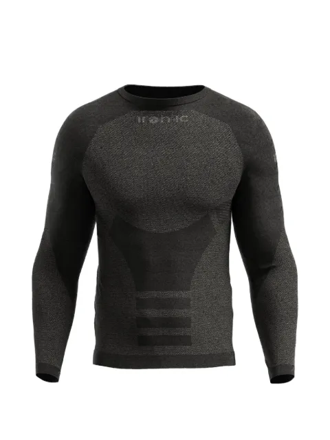 IRON-IC panelled long-sleeve ski top