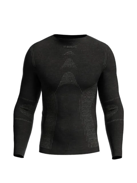 IRON-IC logo-print long-sleeve T-shirt