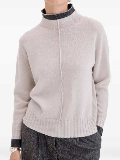 BIANCALANCIA high-neck cashmere sweater