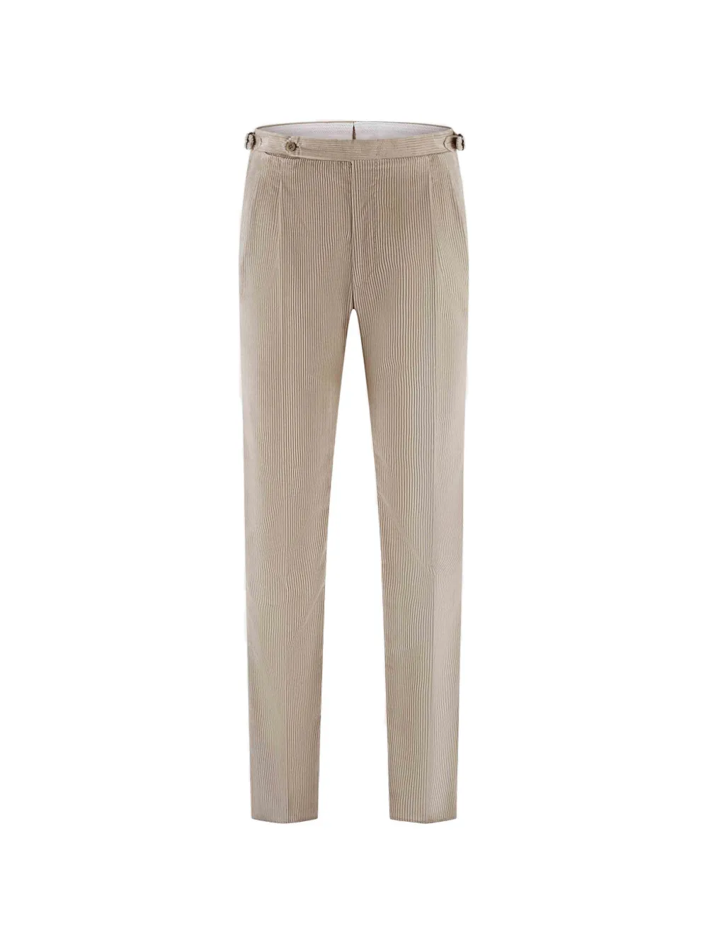 Kiton corduroy-effect pleated trousers - Toni neutri